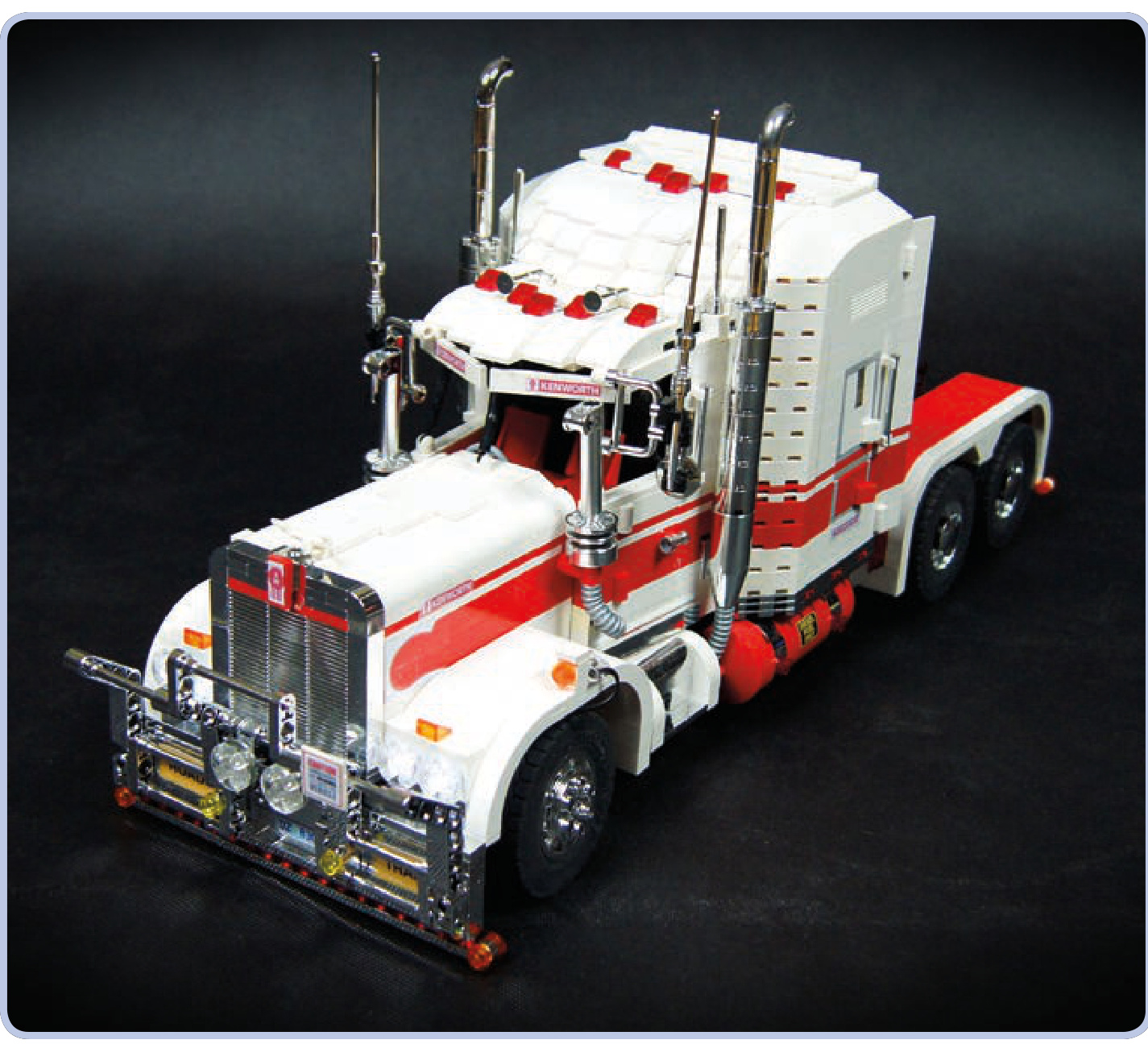 Kenworth Road Train：外有凸点内含无凸点元素