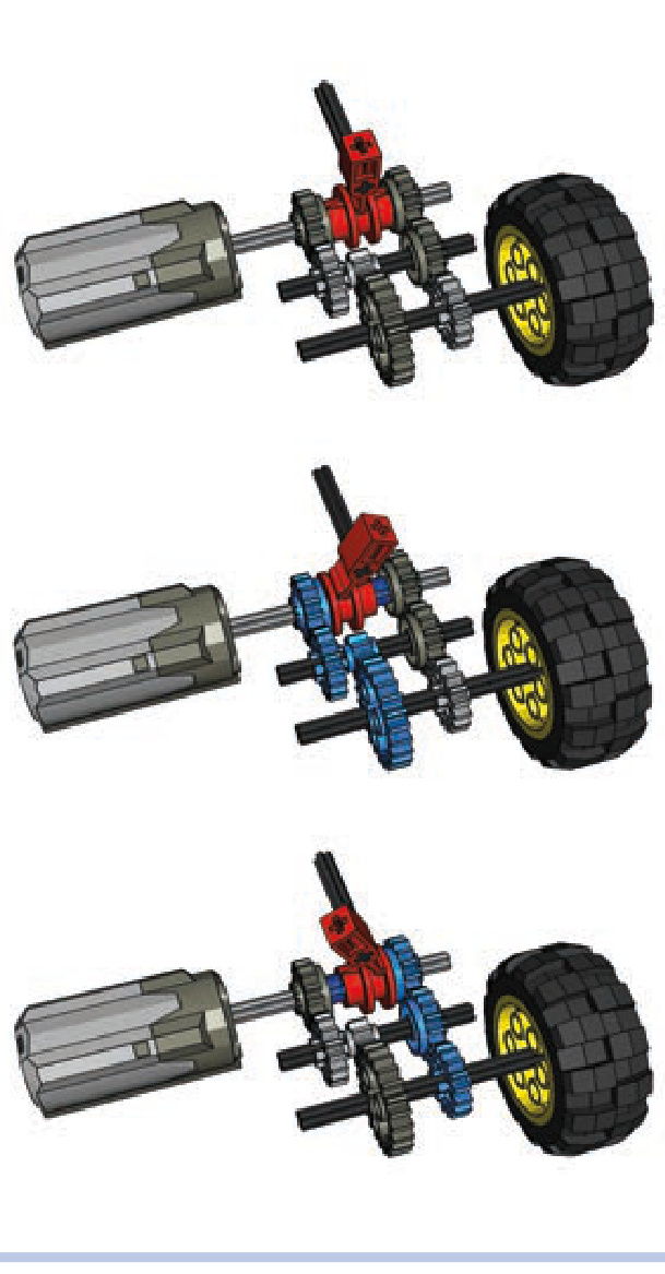 简单2速同步变速箱三档位