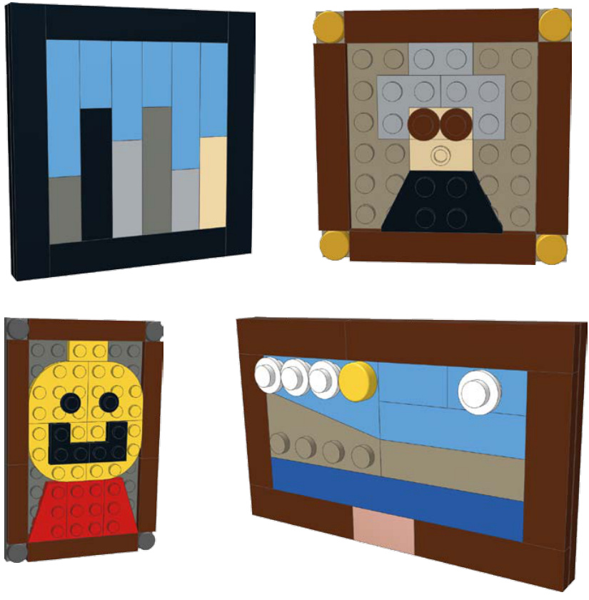 乐高客厅家具设计