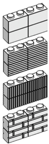 粗野主义乐高建筑二