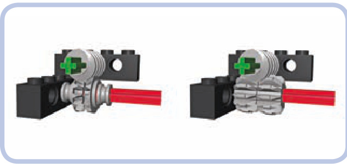 蜗轮与单锥和双锥从动齿轮