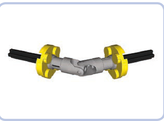 圆形板保护万向节