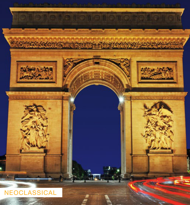 巴黎凯旋门乐高模型