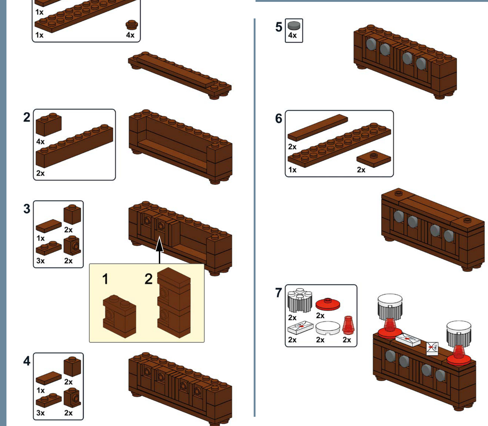乐高客厅家具设计