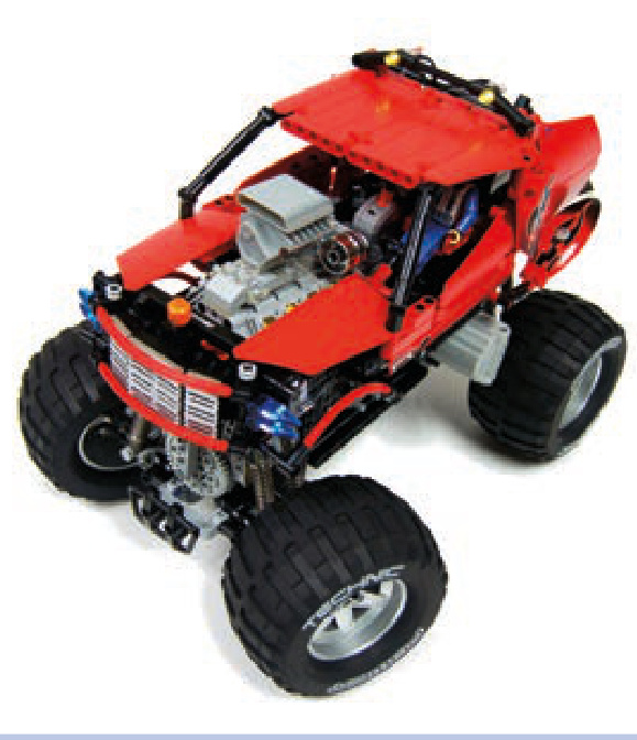 Monster Truck 模型：几乎完全无凸点