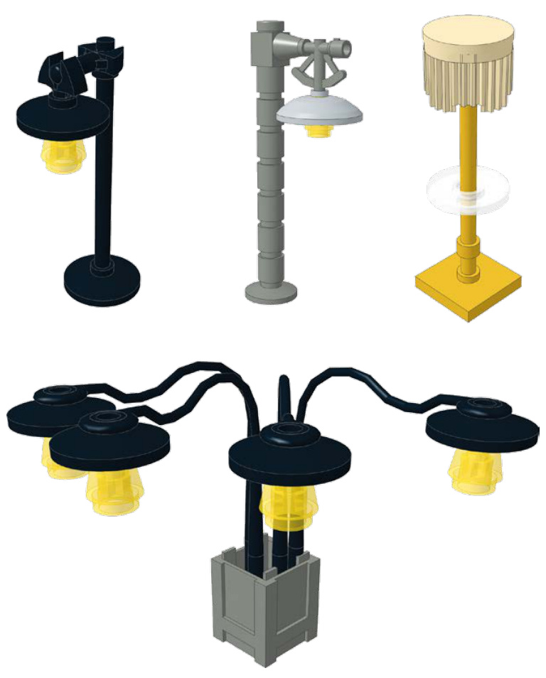 乐高客厅家具设计