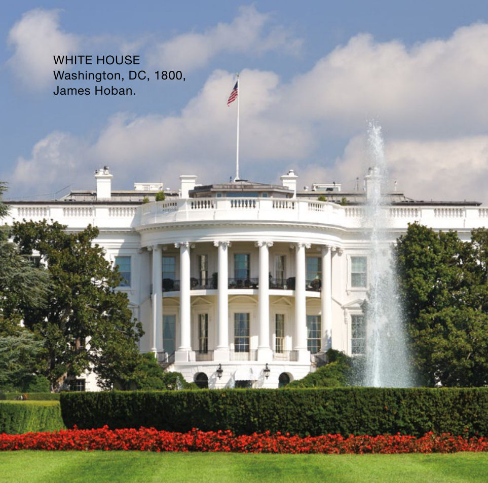 新古典主义柱子与山墙