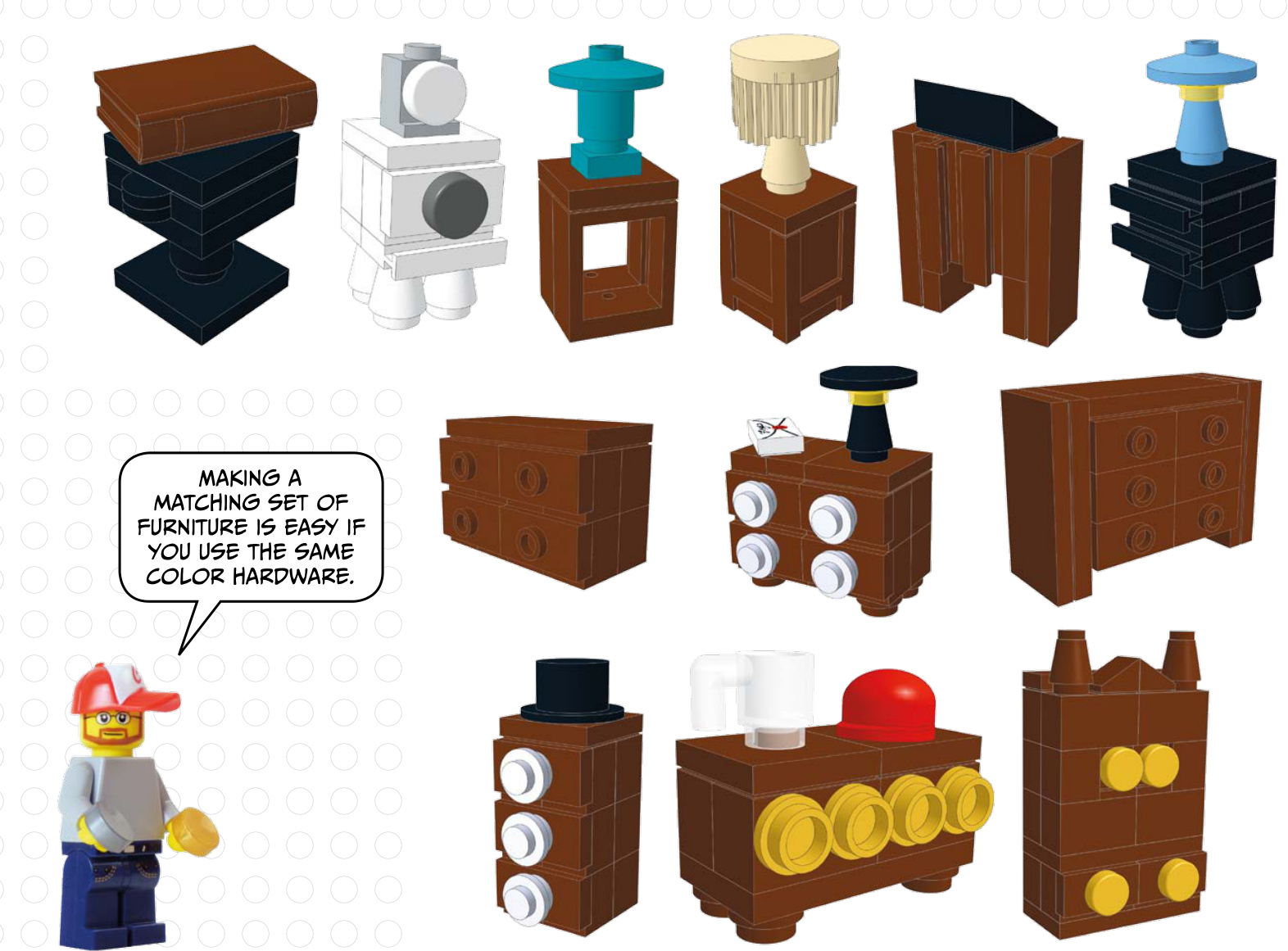 梳妆台与床头柜设计