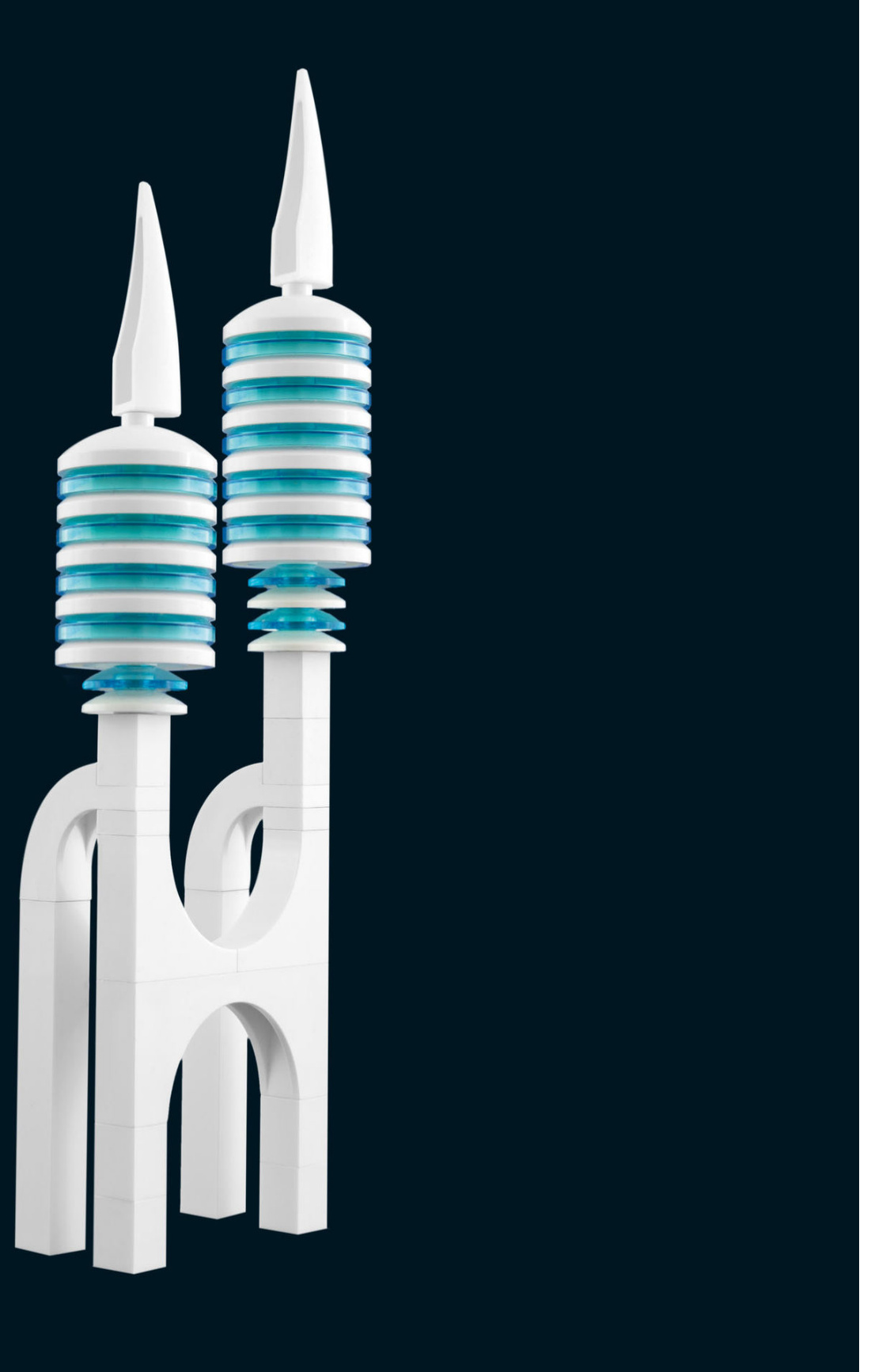 Utopia城市有机曲线建筑细节