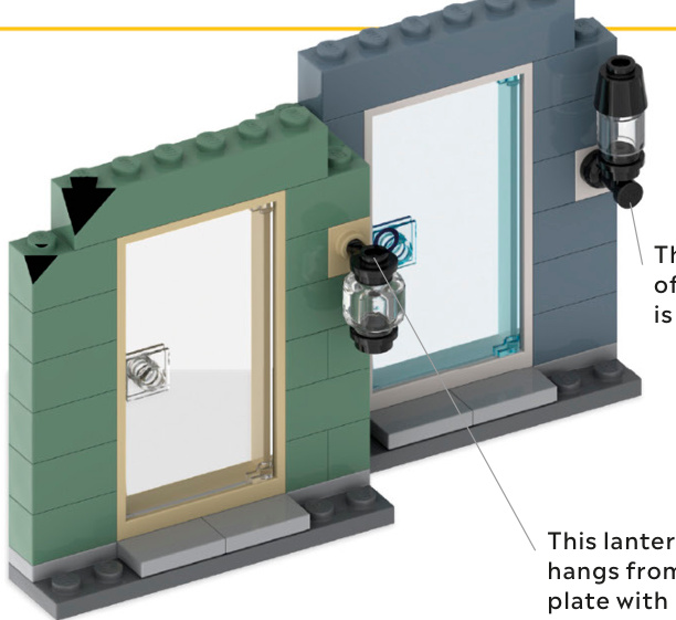 乐高室外照明——安全灯与壁灯