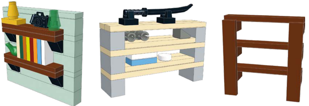 乐高客厅家具设计
