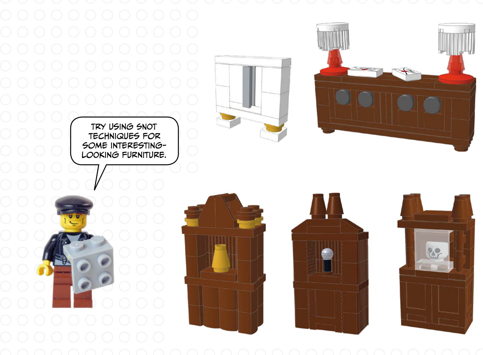 乐高客厅家具设计