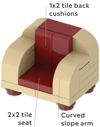 乐高室内设计与家具