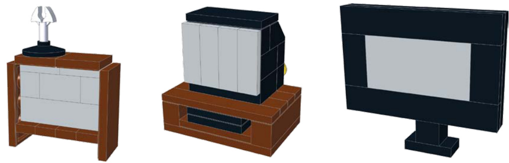 乐高客厅家具设计