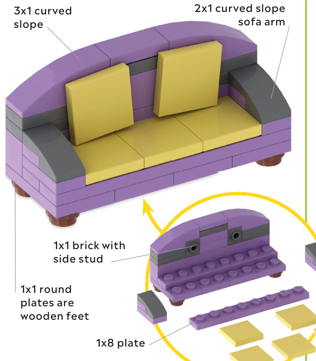 乐高室内设计与家具