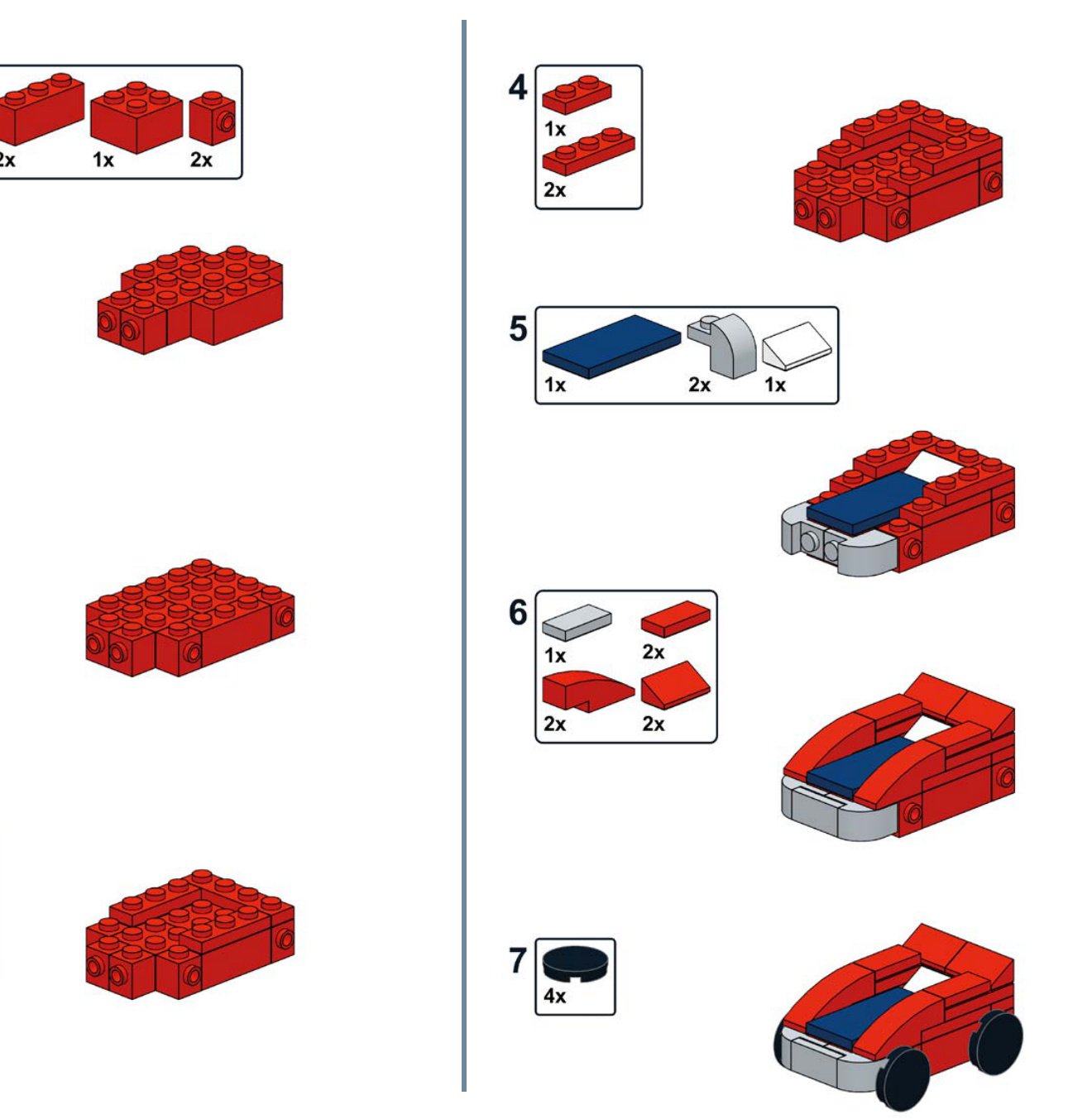 儿童房赛车床细节与玩具配件