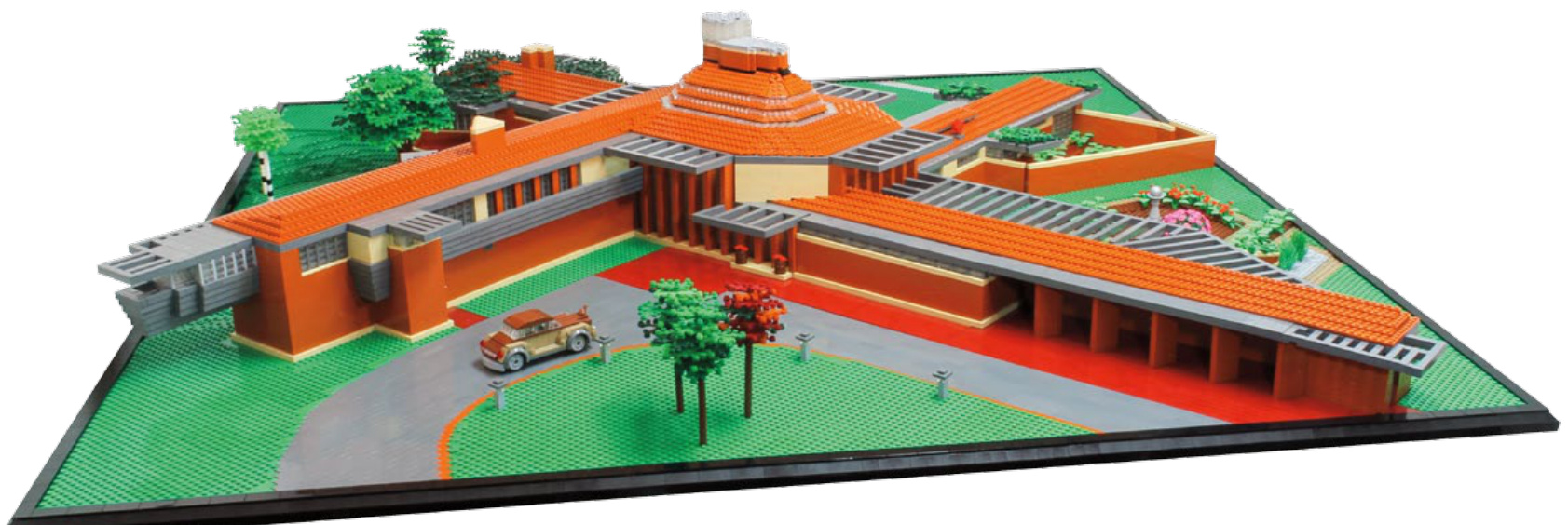 草原风格乐高模型——Wingspread