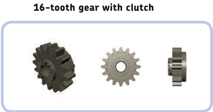 16齿离合齿轮