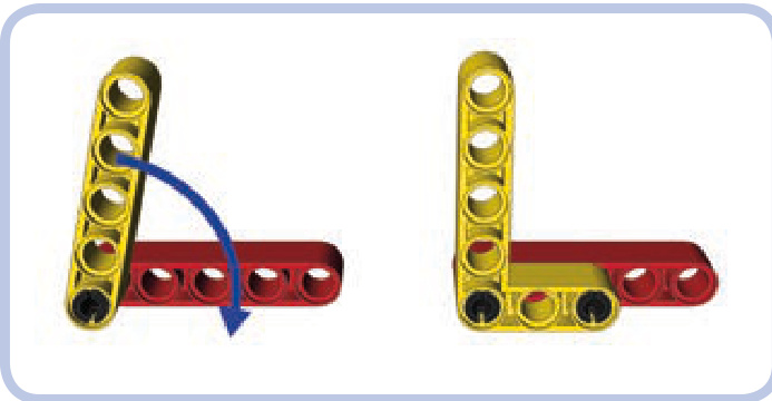 无凸点刚性连接构成传动系统框架