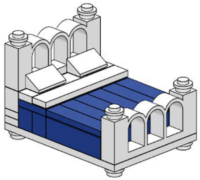 卧室衣柜与床铺布局