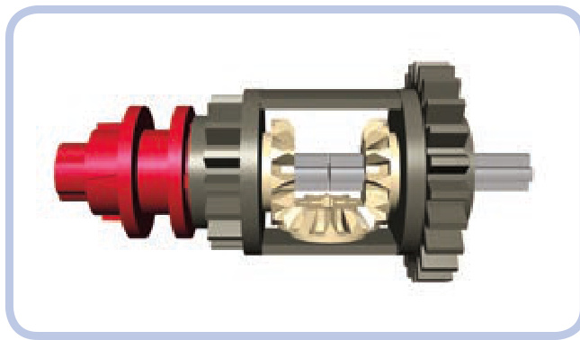 16/24齿差速齿轮详细结构