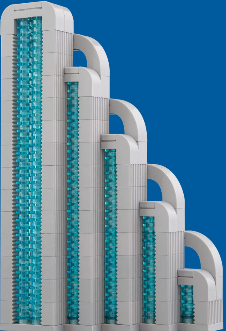 非对称建筑设计示例