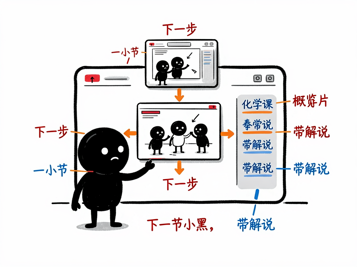 配图：化学课变成能一步步播放的互动网页