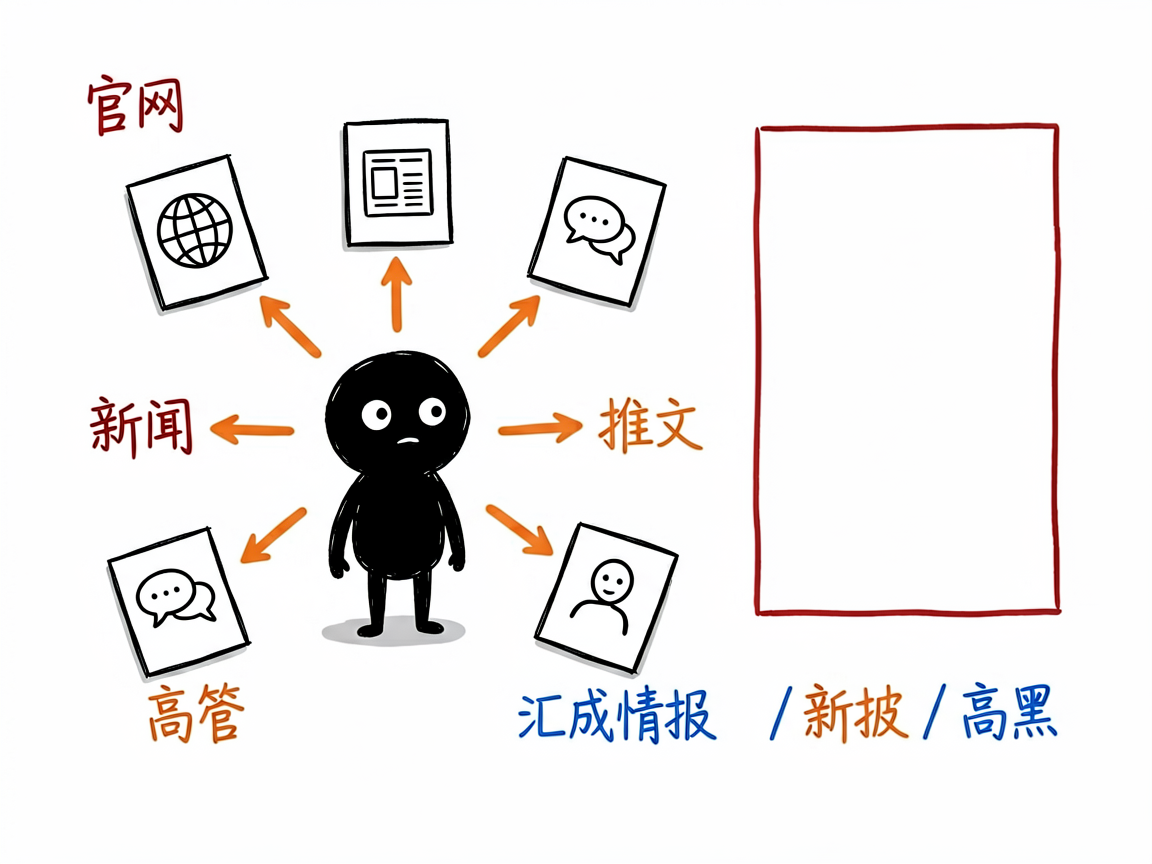 配图：小黑从官网、新闻、推文、高管多来源挖出公司情报
