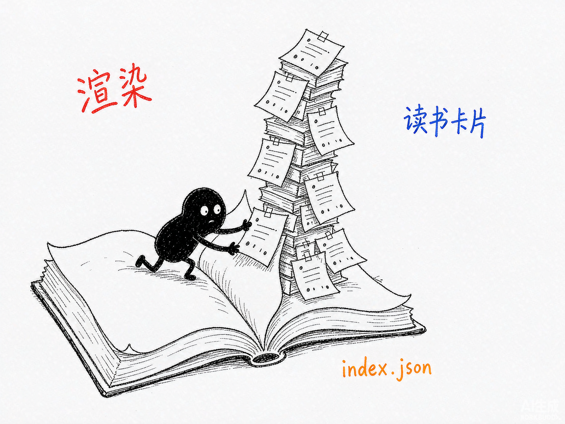 配图：读一遍做笔记，之后按笔记翻书