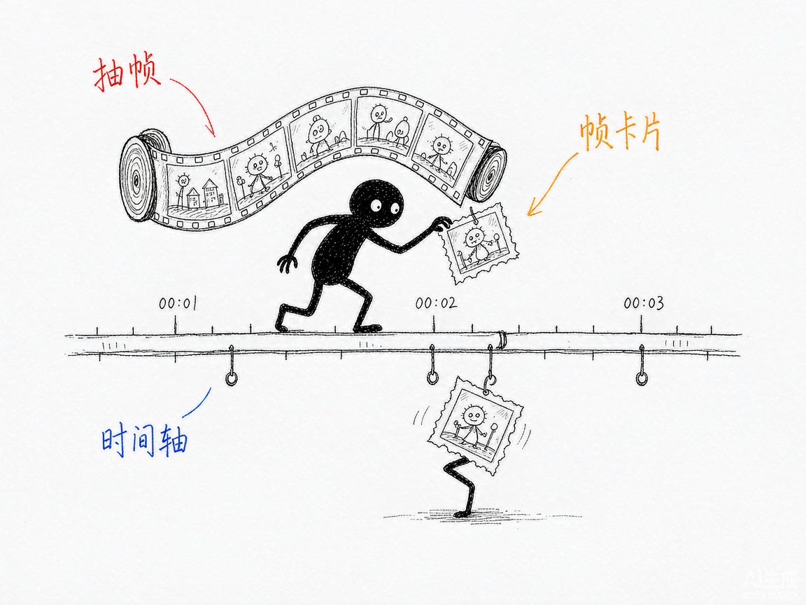 配图：先读一遍做帧卡片，之后按时间码翻片段