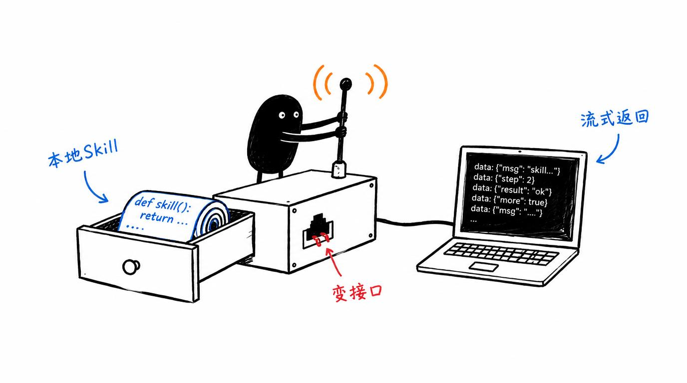 配图：把本地 Skill 一键变成 HTTP API