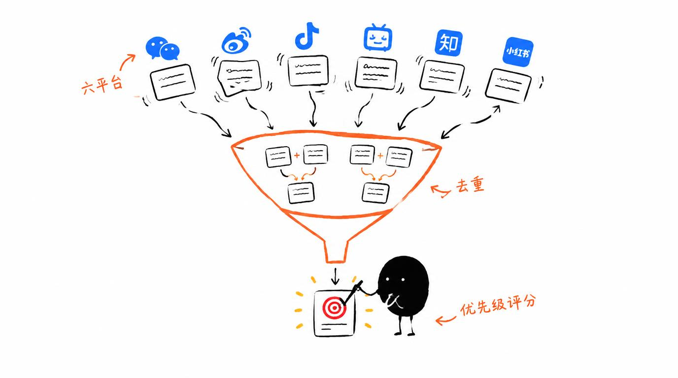 配图：一个人也能做全平台商机挖掘