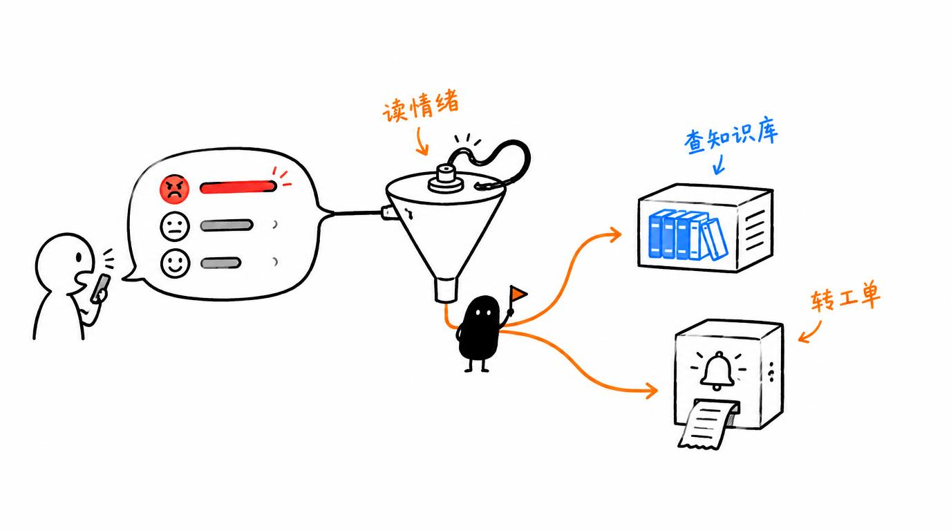 配图：一本书式的完整智能客服方案