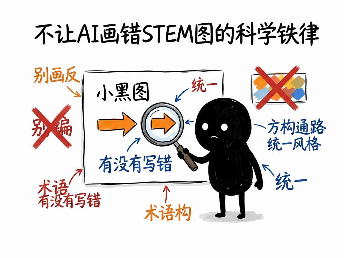 配图：不让AI画错STEM图的科学铁律